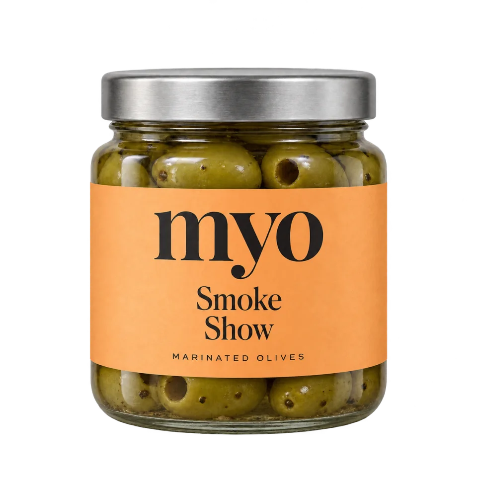 myo Smoke Show — návrh obalu
